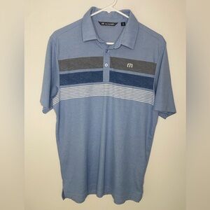 Travis Mathew Coastal Chest Stripe Polo